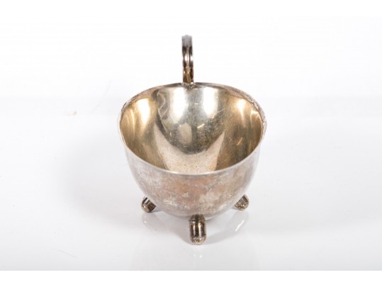 Vintage Sterling Silver Modern-Style Gravy Boat