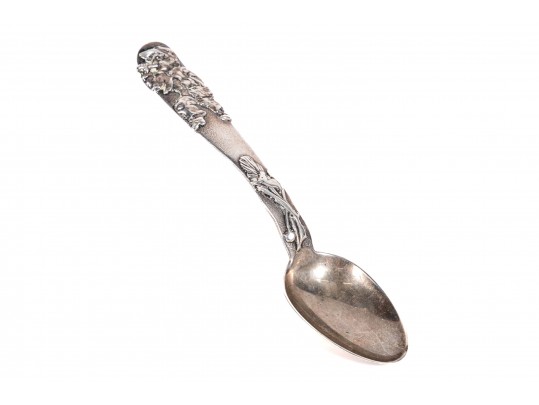 19th Century Tiffany & Co. Sterling Silver Christmas Spoon, Circa 1889.