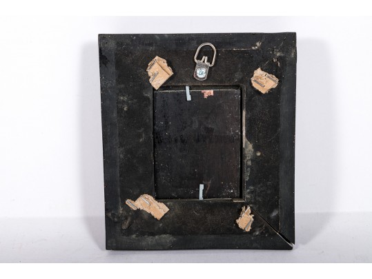 Diminutive Oil On Wood Panel, Winter Landscape