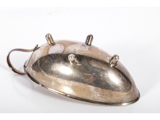 Vintage Sterling Silver Modern-Style Gravy Boat