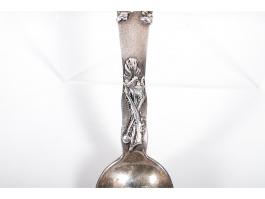 19th Century Tiffany & Co. Sterling Silver Christmas Spoon, Circa 1889.