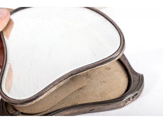 Seven Sterling Silver Vanity Accessories Including Tiffany & Co.