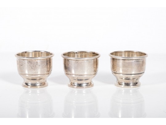 Five Sterling Silver Vessels Including Two English