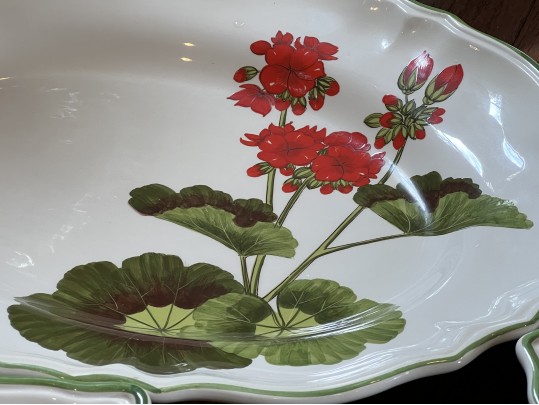 Unusual Antique Italian Pasta Service