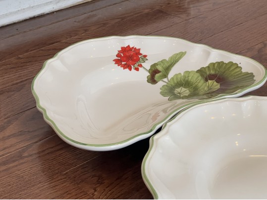 Unusual Antique Italian Pasta Service