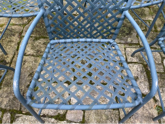 6 Brown Jordan Arm Chairs