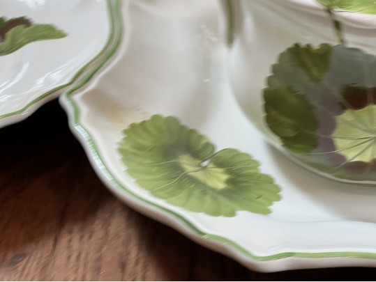 Unusual Antique Italian Pasta Service