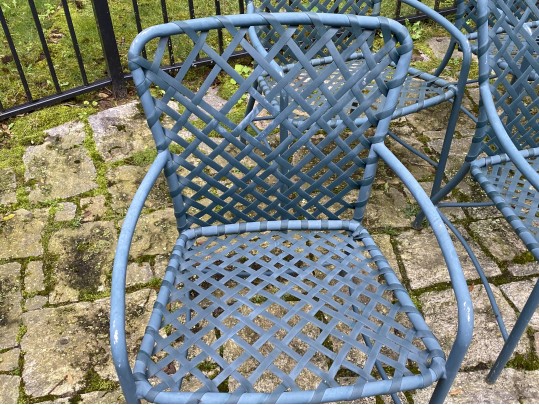 6 Brown Jordan Arm Chairs