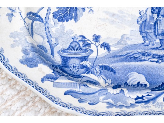 A 19th Century English Transfer Decorated Mandarin China