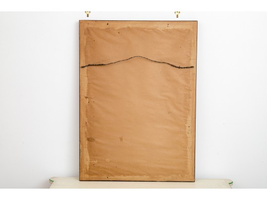 A Vintage Irish Style Jeweled Wall Mirror