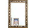 A Vintage Irish Style Jeweled Wall Mirror