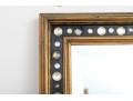A Vintage Irish Style Jeweled Wall Mirror