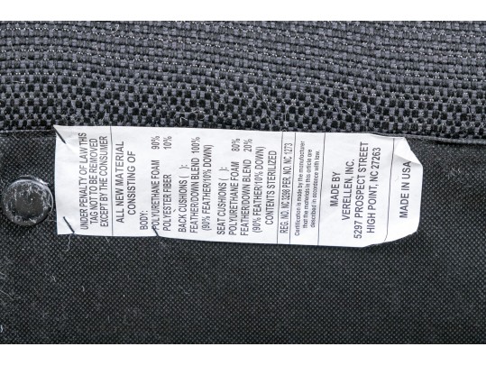 Verellen Black Low Lounge Chair