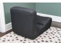 Verellen Black Low Lounge Chair