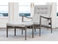 Mar Silver Designs Chair And Ottoman