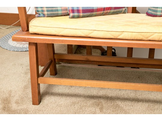 Vintage Wooden Bench 