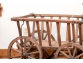 Rustic Antique Wooden Wagon/Garden Cart 