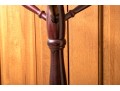 Contemporary Mahogany Coat/Hat Stand.