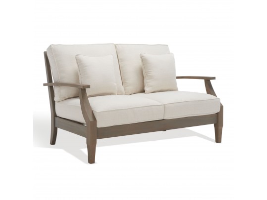 Martinique  Wood Patio Loveseat