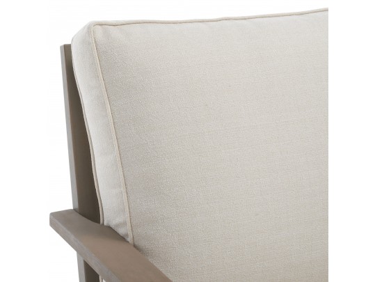 Martinique  Wood Patio Loveseat