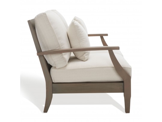 Martinique  Wood Patio Loveseat