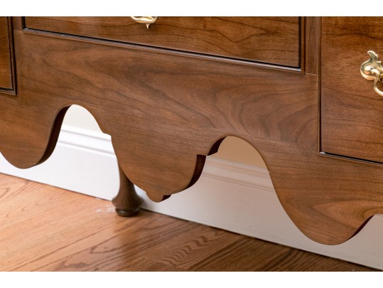 Fabulous Stickley Cherry Queen Anne Style Tall Boy