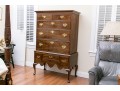 Fabulous Stickley Cherry Queen Anne Style Tall Boy