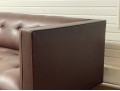 Trousdale Lawson-Fenning Brown Leather Sofa & Ottoman - Purchase Price $7273