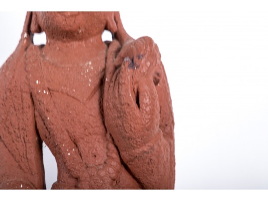 Tall Quan Yin Table Lamp