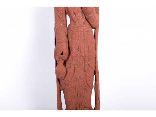 Tall Quan Yin Table Lamp