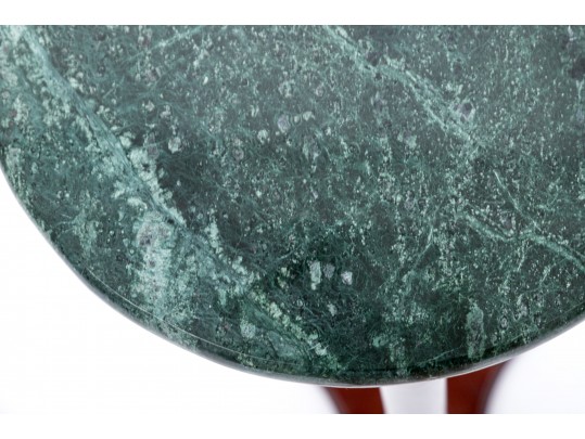 Circular Marble Top Plant Stand