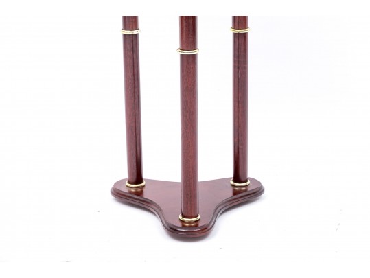 Circular Marble Top Plant Stand