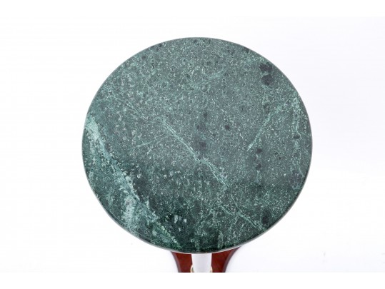 Circular Marble Top Plant Stand