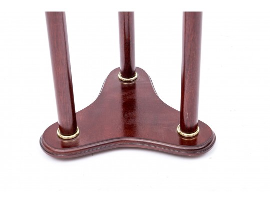 Circular Marble Top Plant Stand