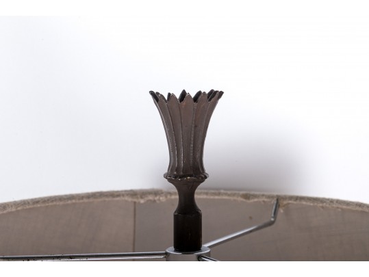 Tall Quan Yin Table Lamp