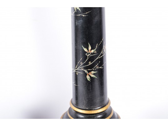 Tall Tole Table Lamps, Likely Frederick Cooper