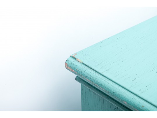 Teal Shabby Chic Sideboard