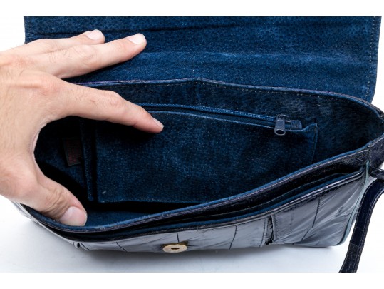 Judith Leiber Clutch And Eel Leather Shoulder Bag