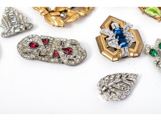 Collection Of Vintage Dress Clips