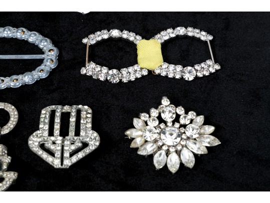 Large Collection Of Vintage Belt Buckles