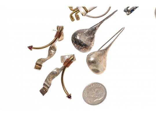 Collection Of Sterling Silver Jewelry, 91.3 Dwt