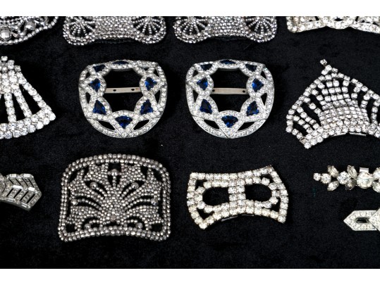 Large Collection Of Antique To Contemporary Shoe Buckles