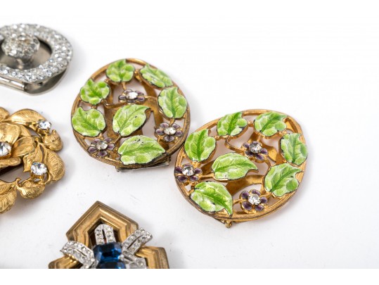 Collection Of Vintage Dress Clips