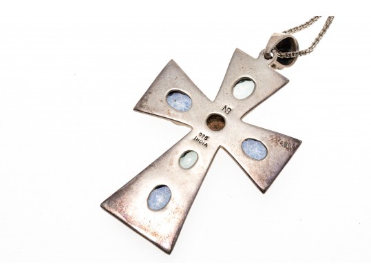 Collection Of Cross Pendant Necklaces And Cross Pendant Earrings