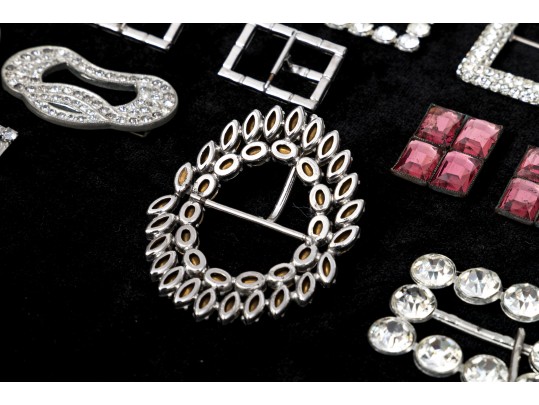 Large Collection Of Vintage Belt Buckles