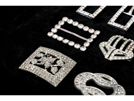 Large Collection Of Vintage Belt Buckles