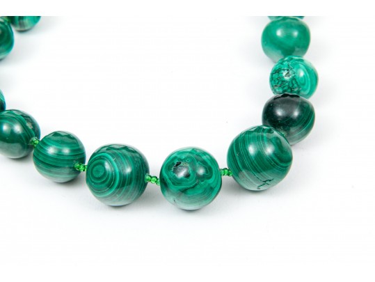 Deep Green Malachite Stone Necklaces And Earrings