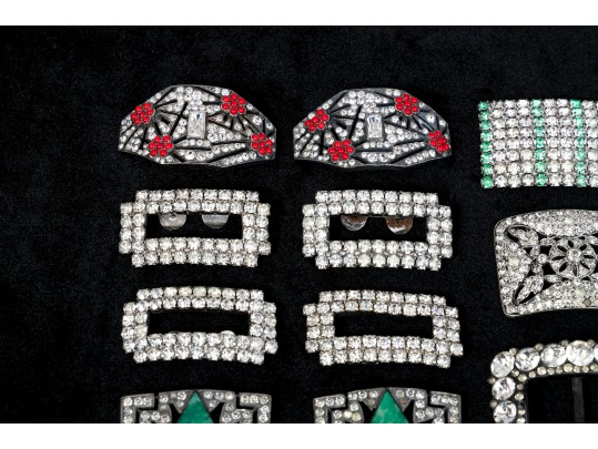 Large Collection Of Antique To Contemporary Shoe Buckles