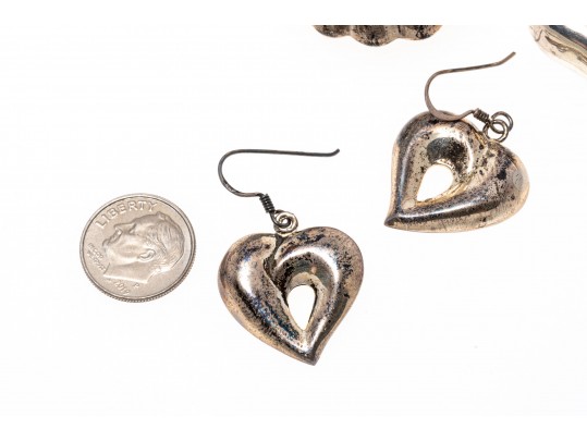 Collection Of Sterling Silver Jewelry Including Tiffany & Co. Bracelet, 145.9 Dwt