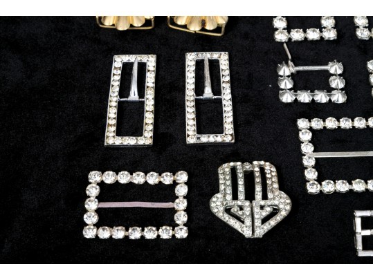 Large Collection Of Vintage Belt Buckles